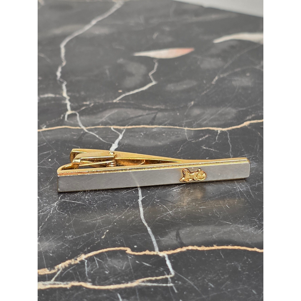 Celine Paris Sterling Silver Gold Plated Sulky Carriage
